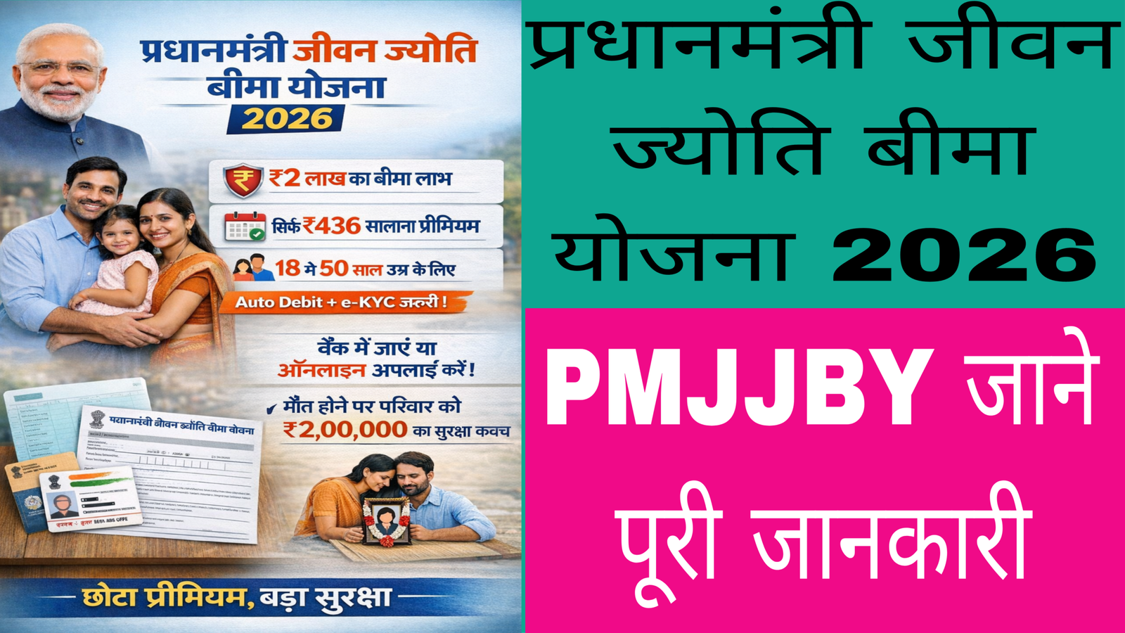 PMJJBY योजना क्या है ?