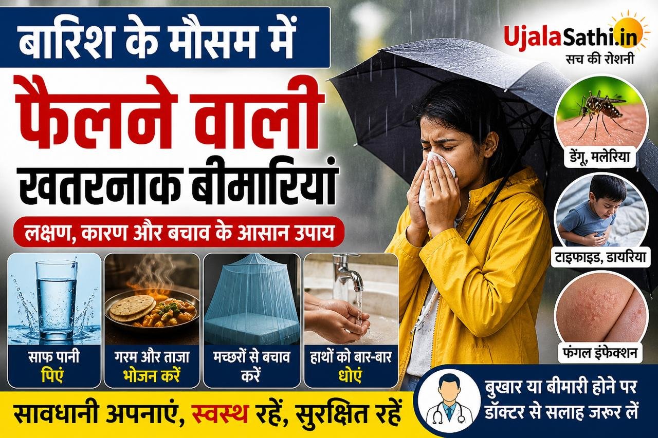 Monsoon Diseases in Hindi