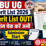 BRABU UG 1st Merit List 2026-30
