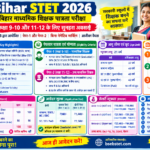 Bihar STET 2026 की जानकारी, पेपर 1 और पेपर 2 की योग्यता, 150 प्रश्नों का परीक्षा पैटर्न, आयु सीमा, आवेदन शुल्क और ऑनलाइन आवेदन प्रक्रिया