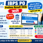 IBPS PO Prelims Result 2026, स्कोरकार्ड डाउनलोड और कट-ऑफ मार्क्स की जानकारी