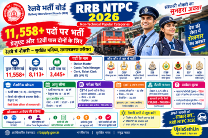 RRB NTPC 2026 рднрд░реНрддреА, 12рд╡реАрдВ рдкрд╛рд╕ рдФрд░ рдЧреНрд░реЗрдЬреБрдПрдЯ рдкрдж, рдпреЛрдЧреНрдпрддрд╛, рдЖрдпреБ рд╕реАрдорд╛, рдкрд░реАрдХреНрд╖рд╛ рдкреИрдЯрд░реНрди рдФрд░ рд╕реИрд▓рд░реА рдХреА рдЬрд╛рдирдХрд╛рд░реА