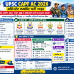 UPSC CAPF AC 2026 असिस्टेंट कमांडेंट भर्ती गाइड और चयन प्रक्रिया
